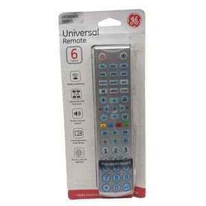GE General Electric Universal Remote Control 33712 for Multiple Devices Open Pkg
